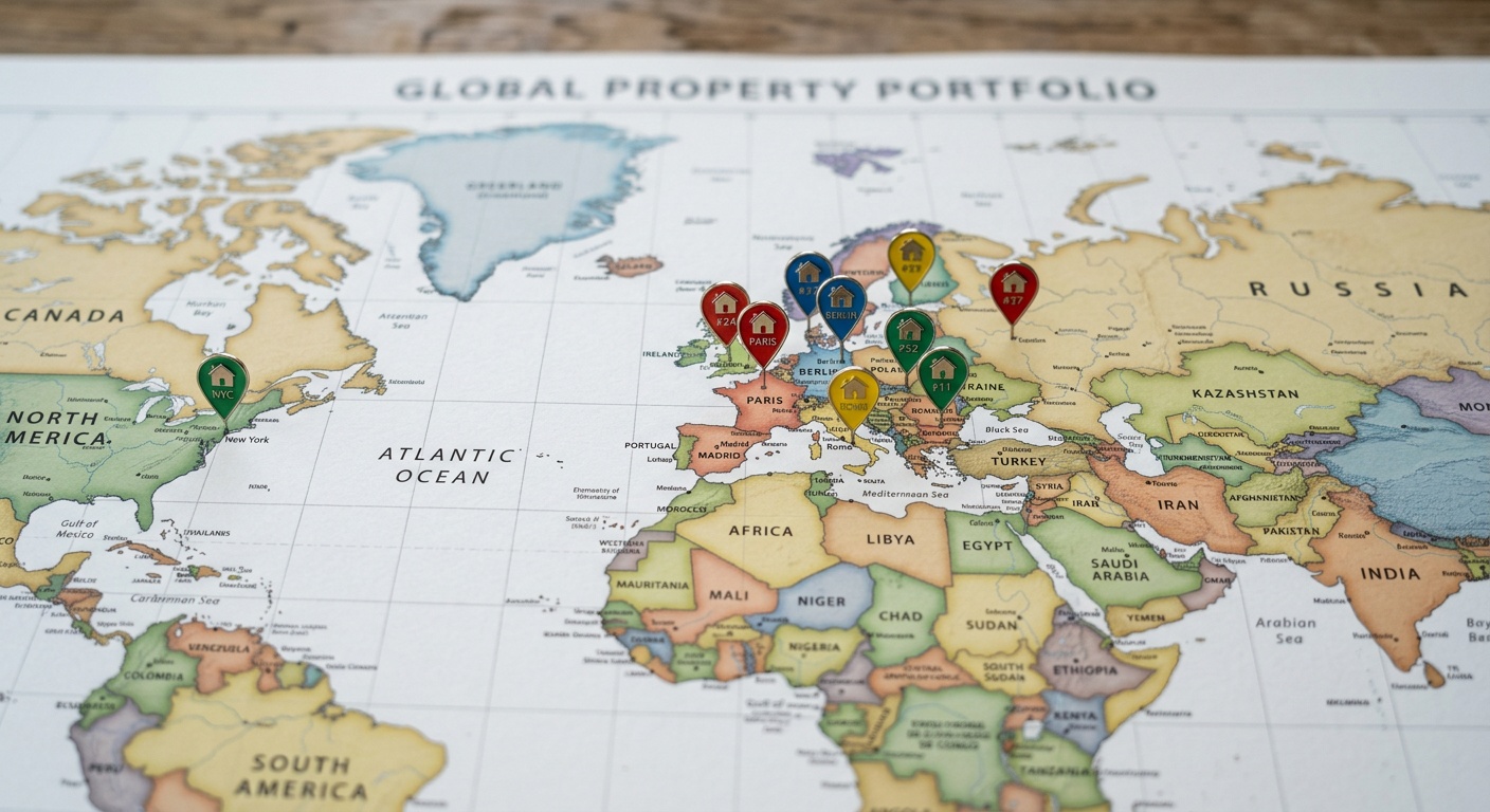 International real estate marketing